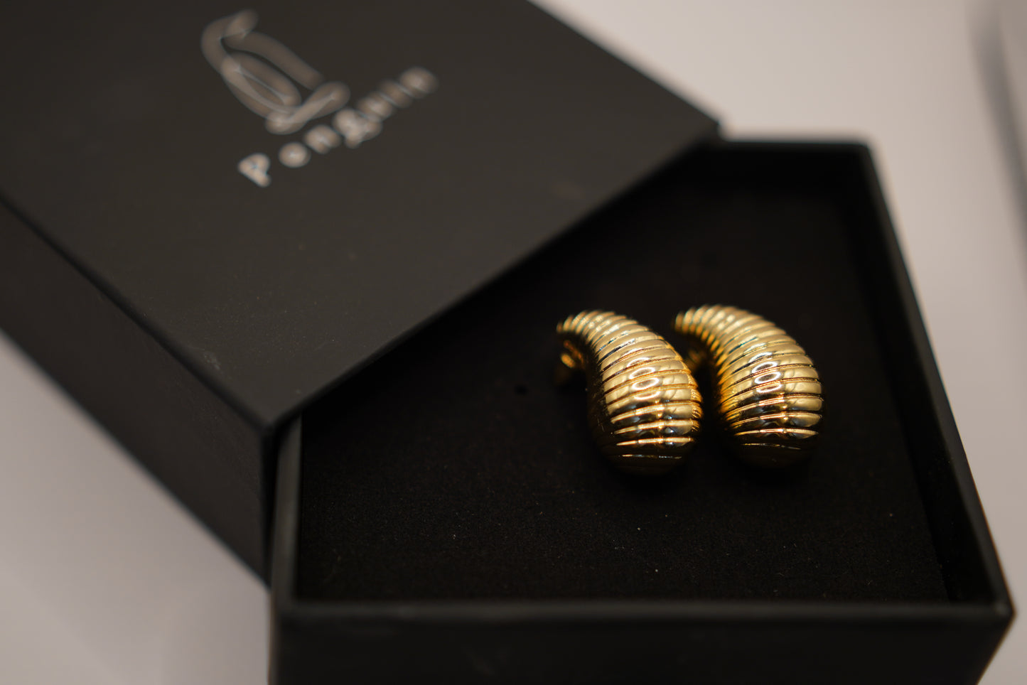 Bean Loop Earings