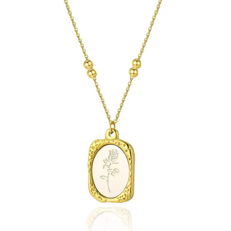 Gold and Silver whisper Pendant