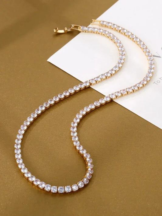 Tennis necklace