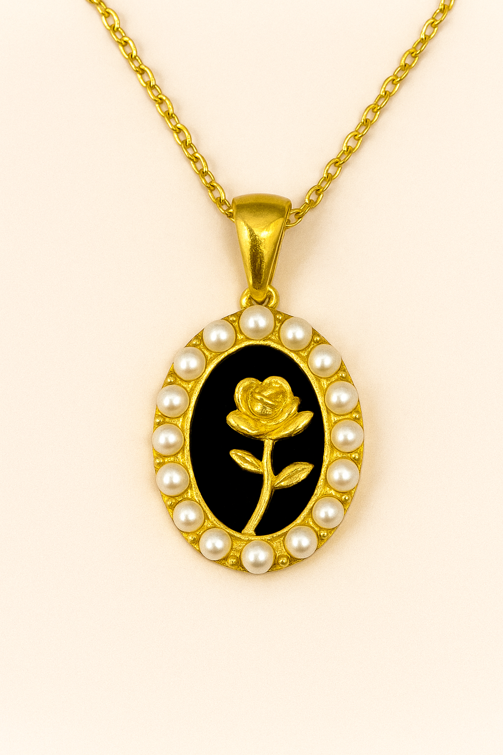 Mystic Bloom Pearl Pendant