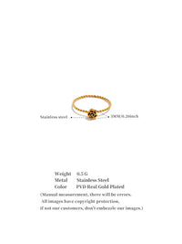 Twisted Rose Ring