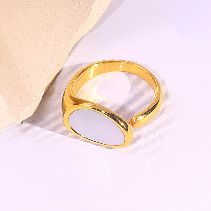 Mother of Pearl Open Ring