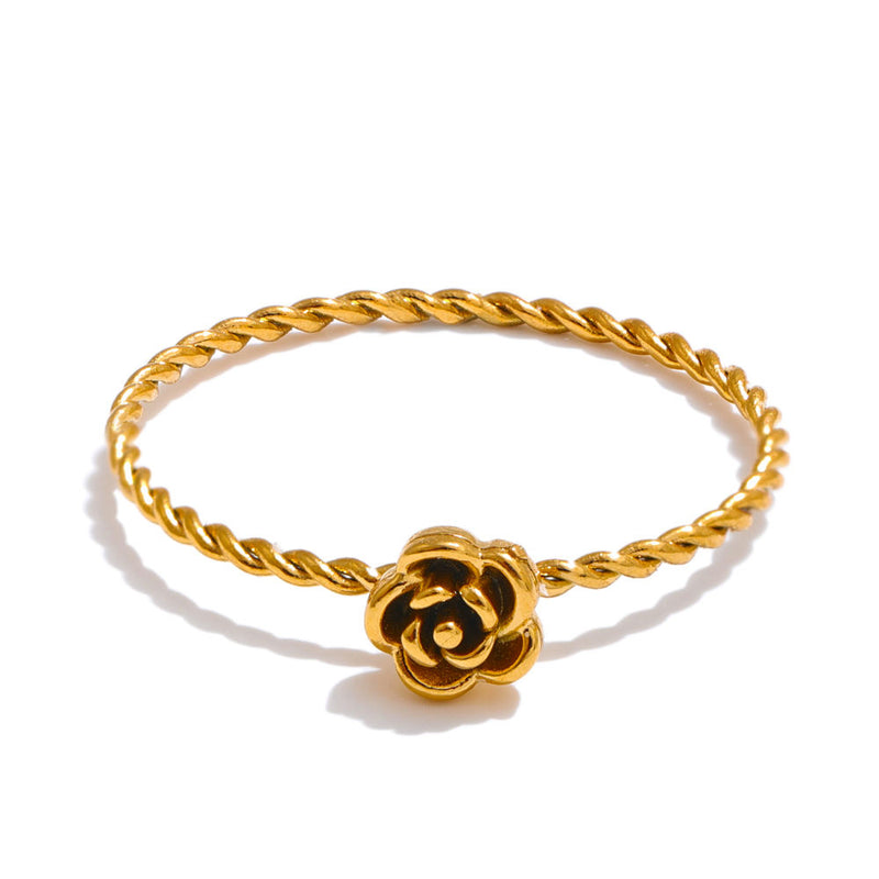 Twisted Rose Ring