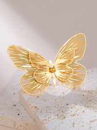 Gold Butterfly Ring