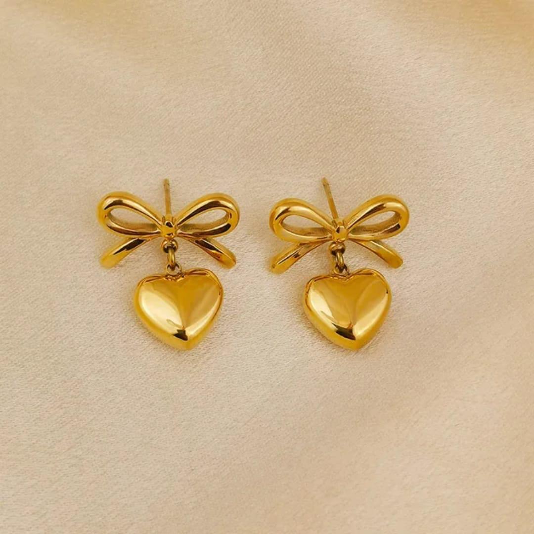 LoveRibbon earrings