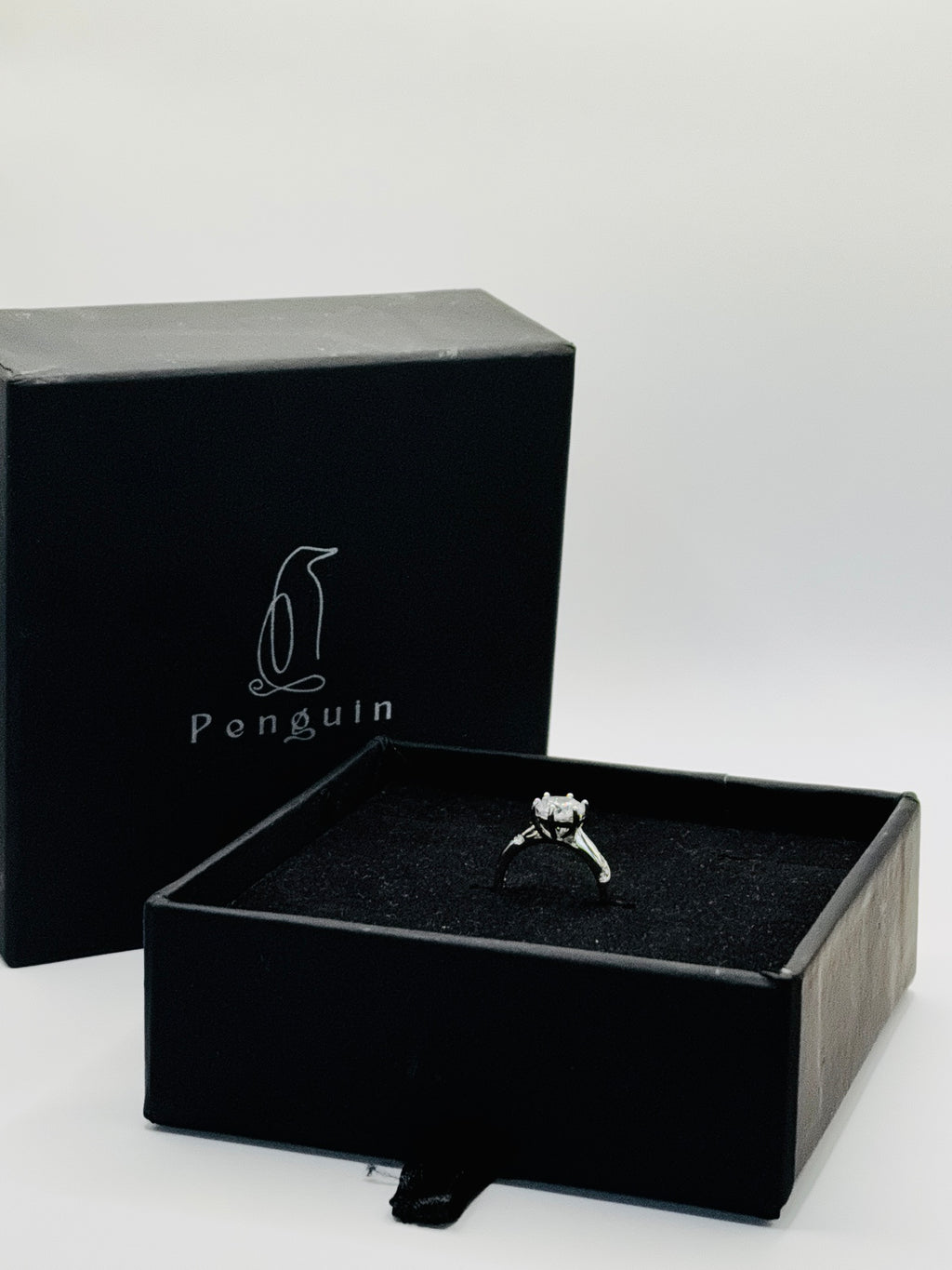 White Rose Ember Ring