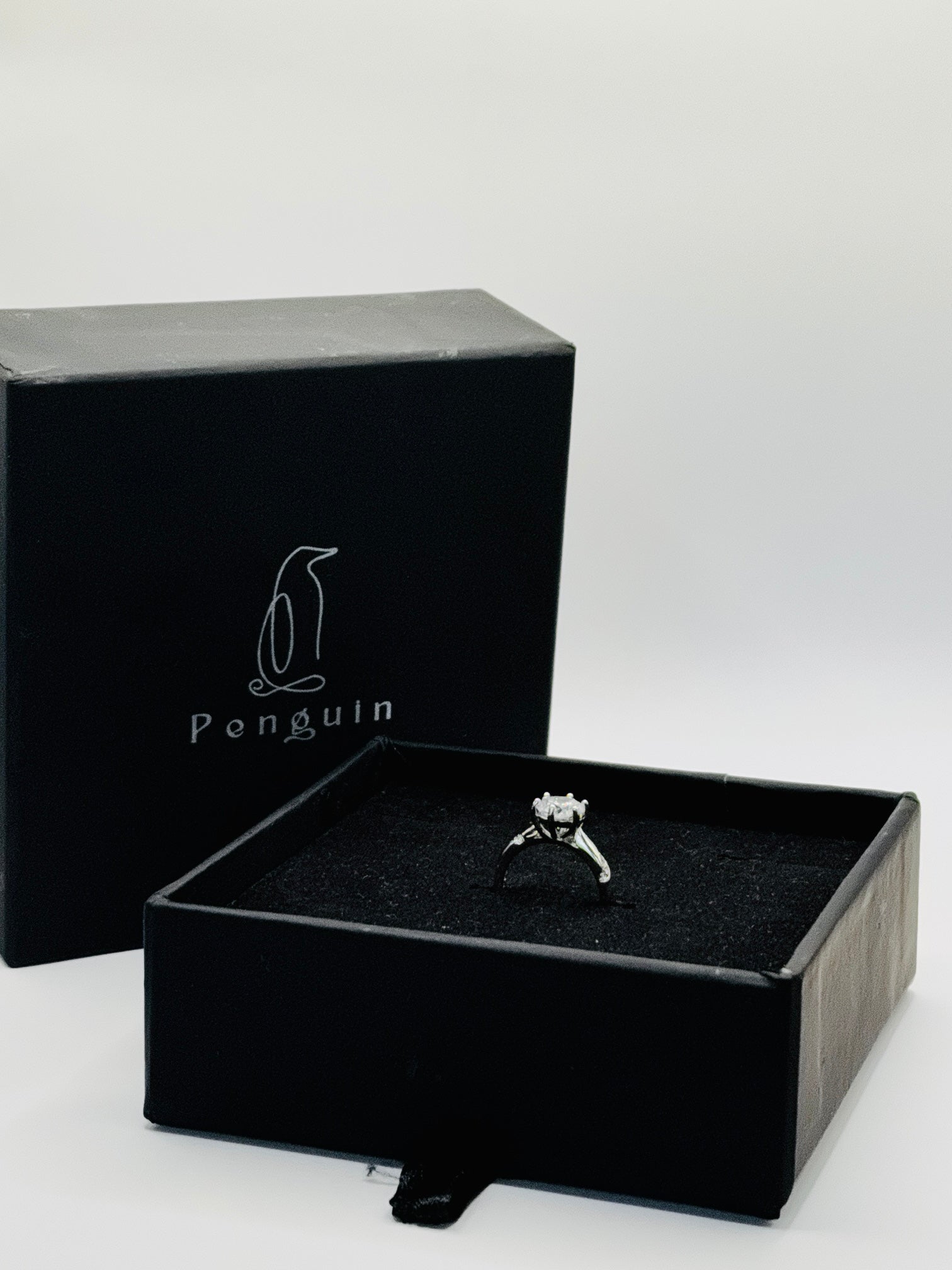 White Rose Ember Ring