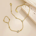 TWO HEART CRYSTAL RINGLET