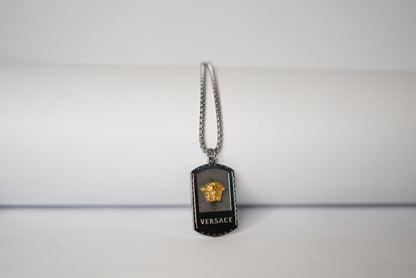 VERSACE TAG PENDANT