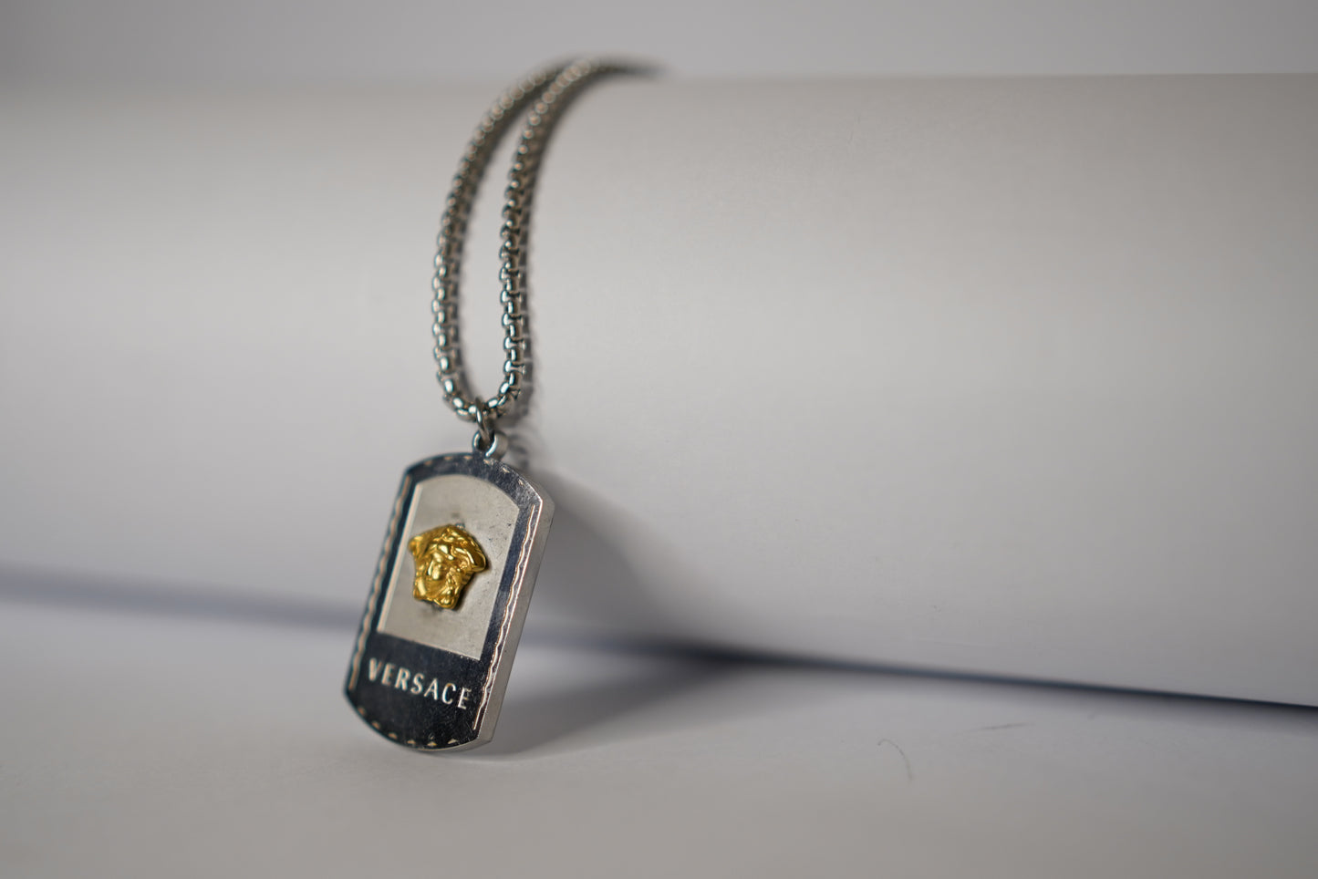 VERSACE TAG PENDANT