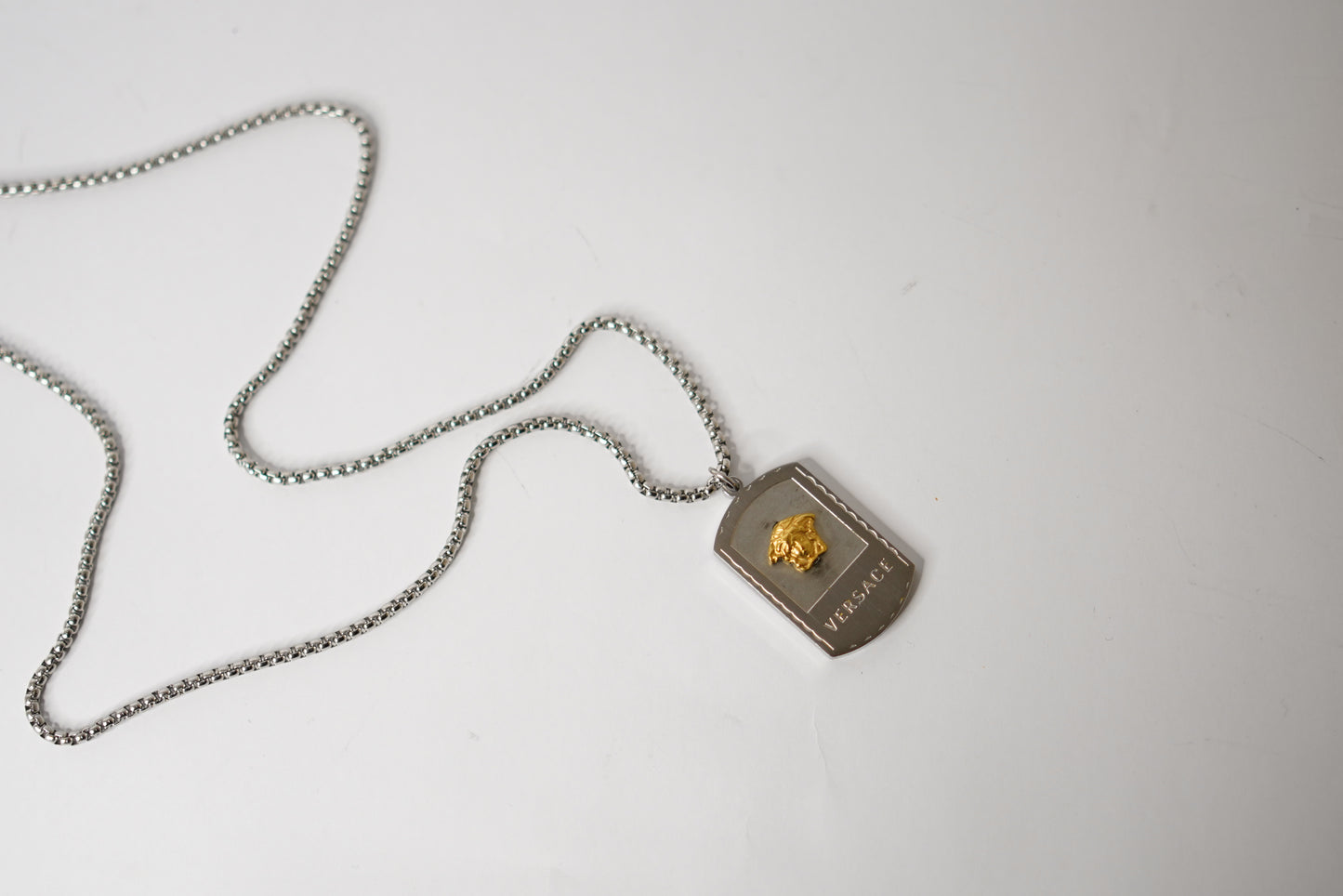 VERSACE TAG PENDANT