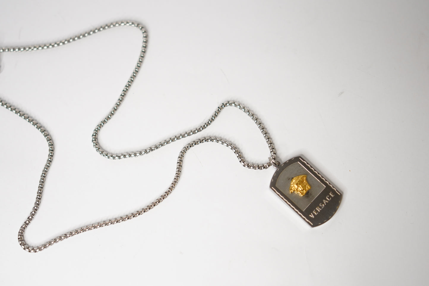 VERSACE TAG PENDANT