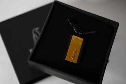 GOLD CARTIER SPARTAN PENDANT