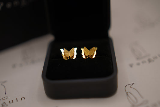 Butterfly Pearls Earings