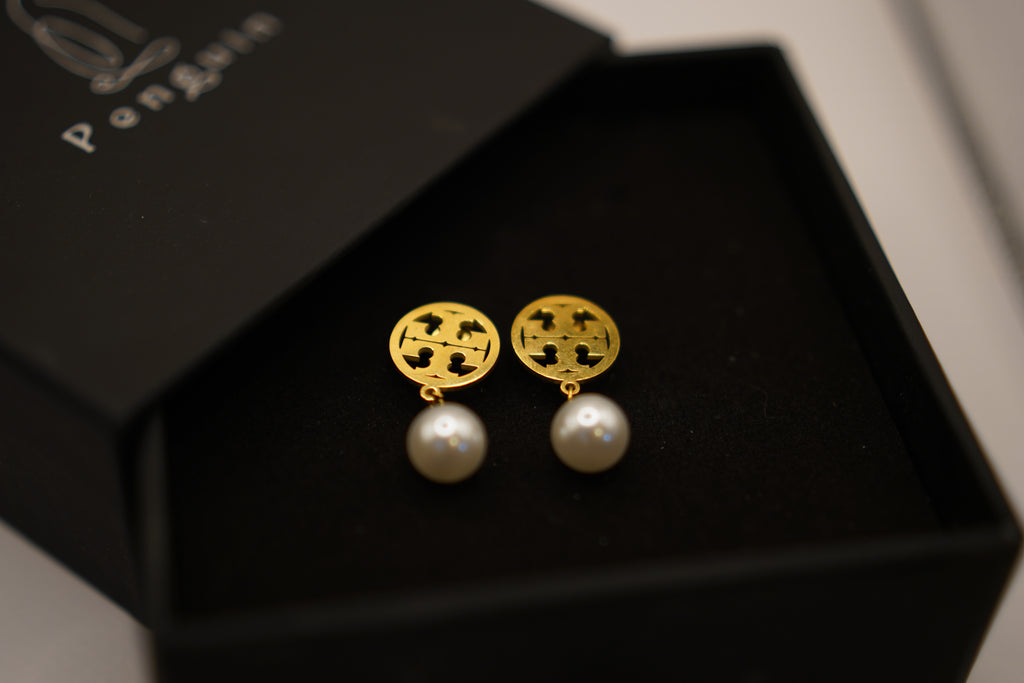 Moon Beads Earings