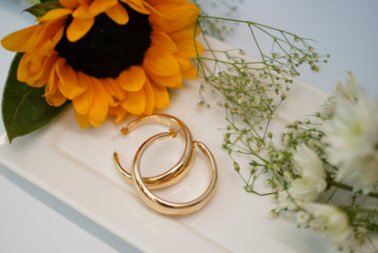 Glam Hoops Earings