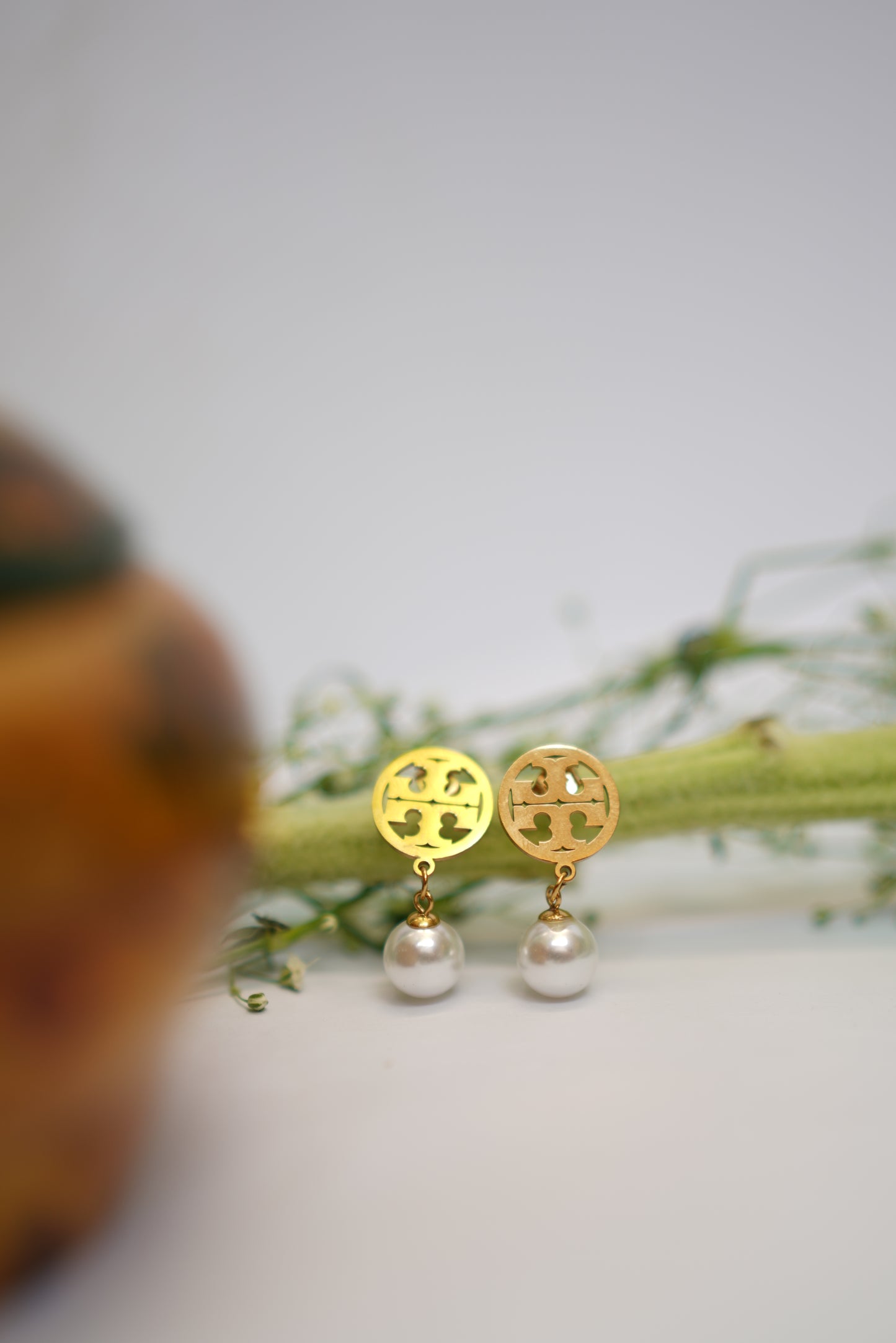 Moon Beads Earings