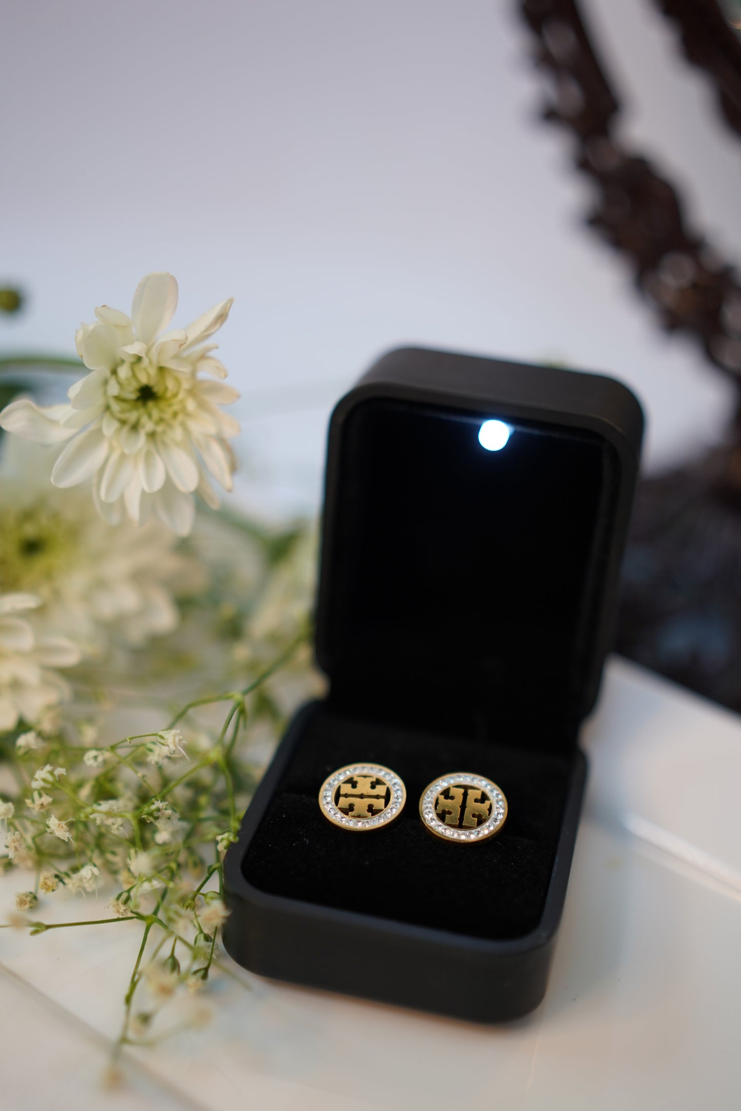Noir Charmers Earings