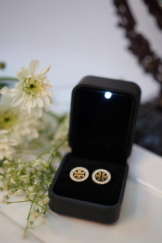 Noir Charmers Earings