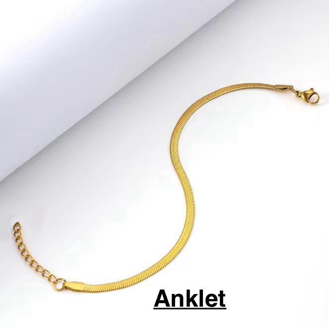 PLAIN ANKLET