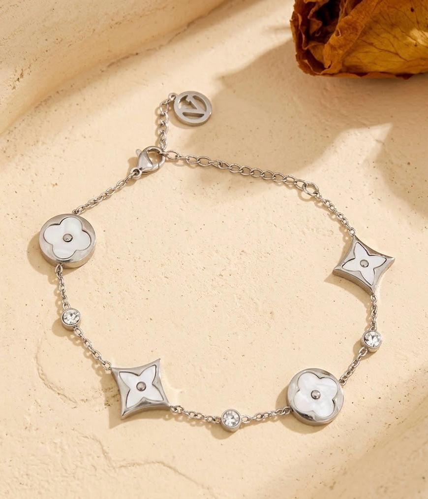Leaf and Star Bracelet