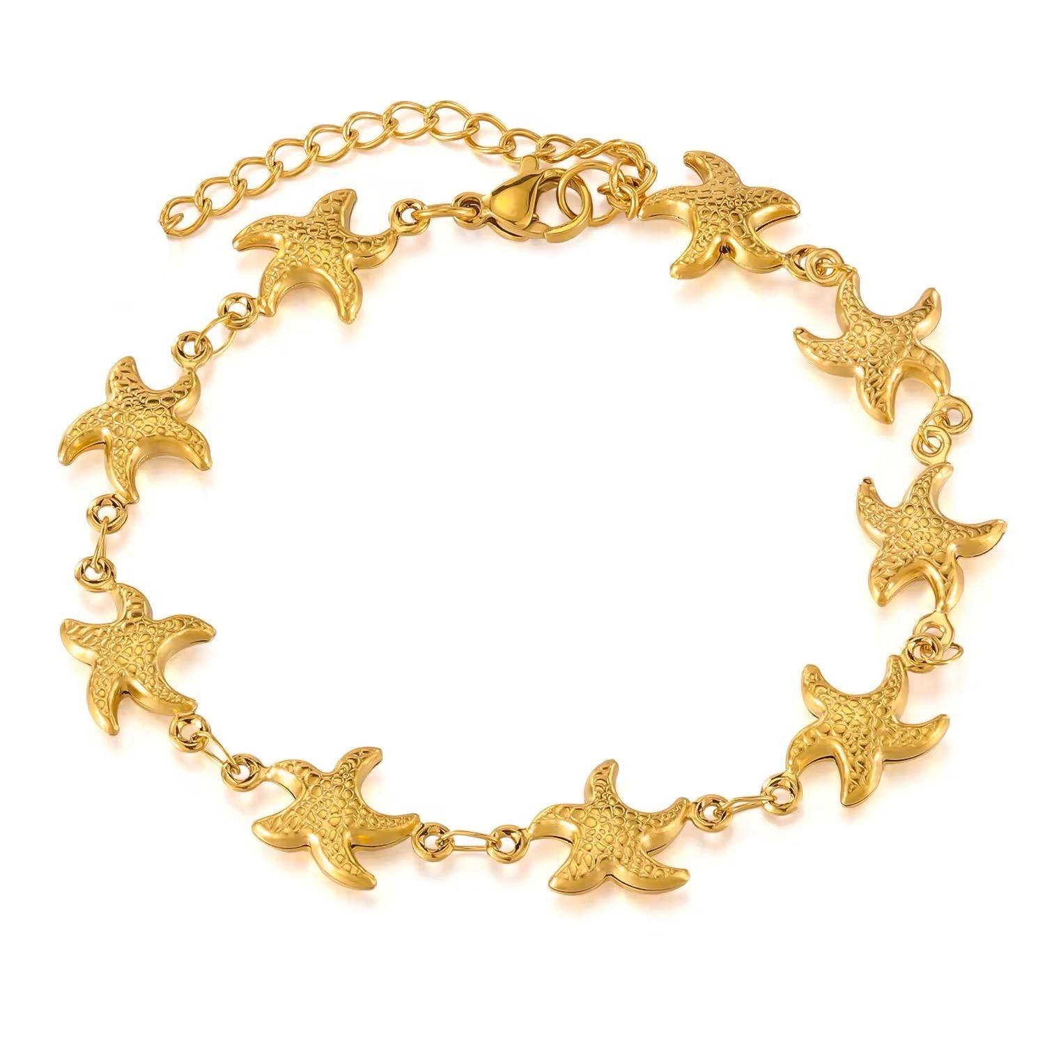 Starfish Anklet