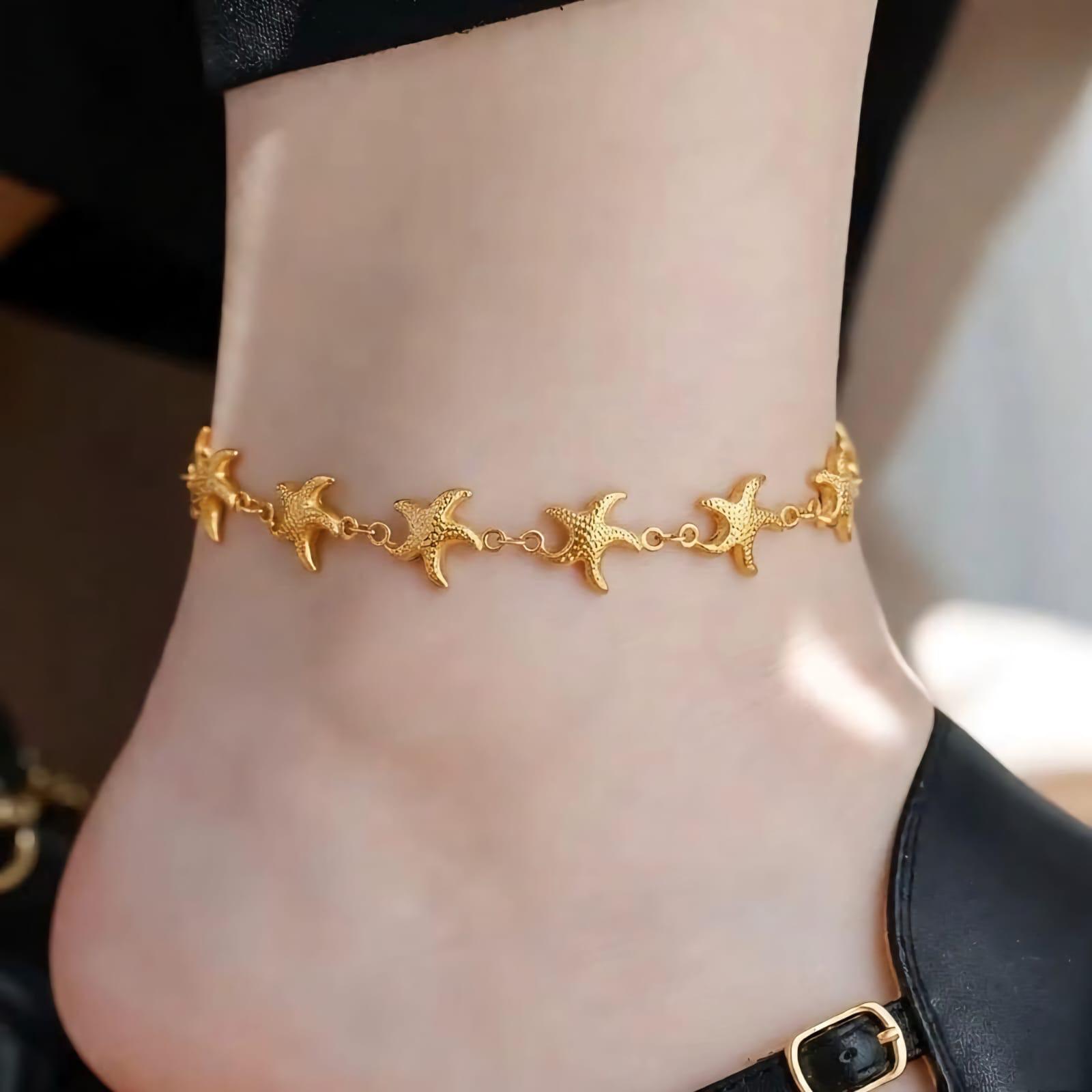 Starfish Anklet