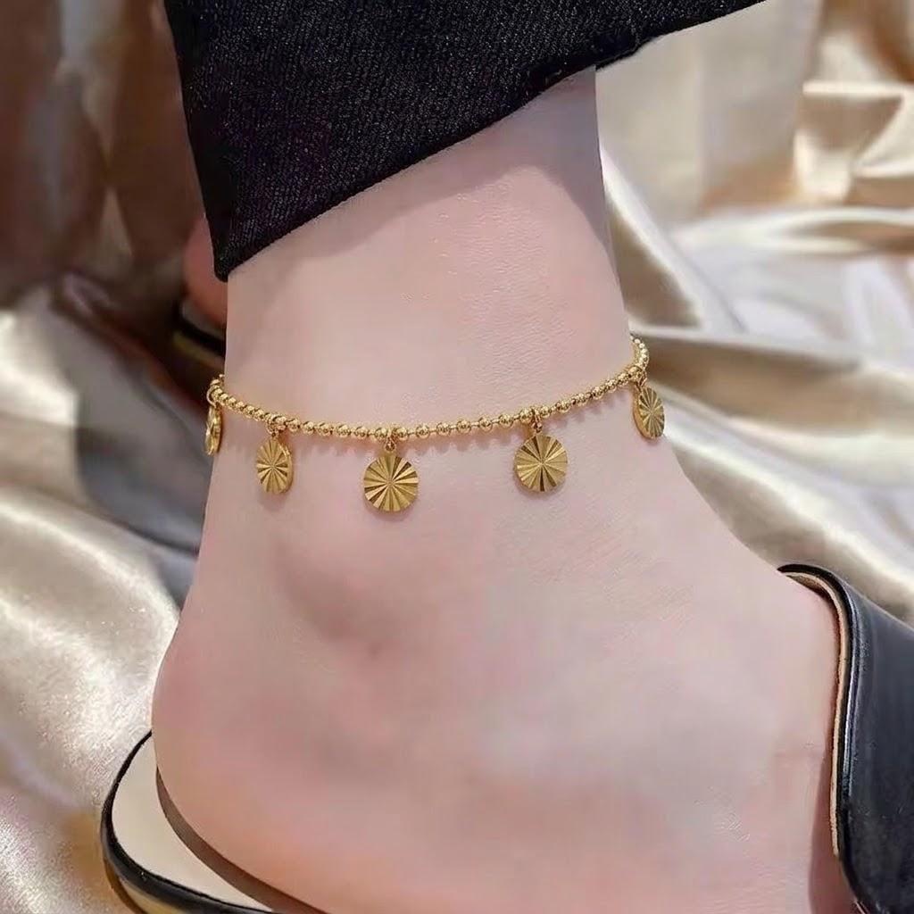 Circles anklet