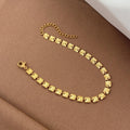 Boxy Anklet