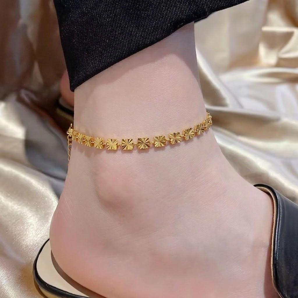 Boxy Anklet