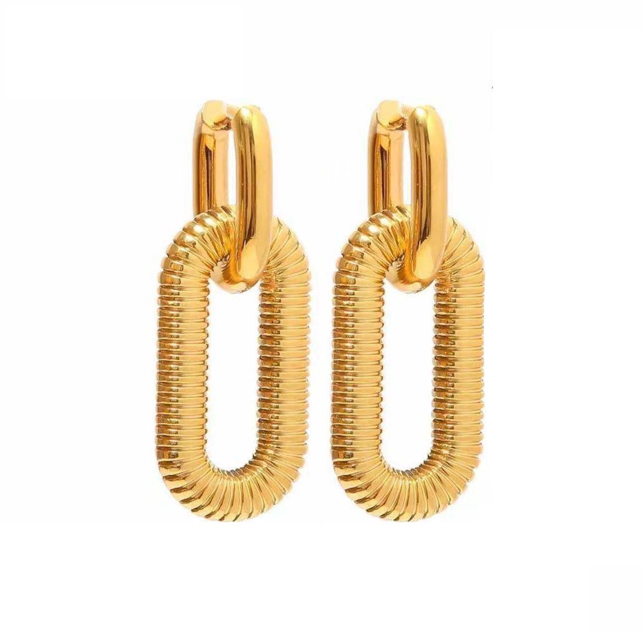 Double Loop Earrings