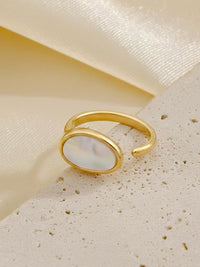 Mother of Pearl Open Ring