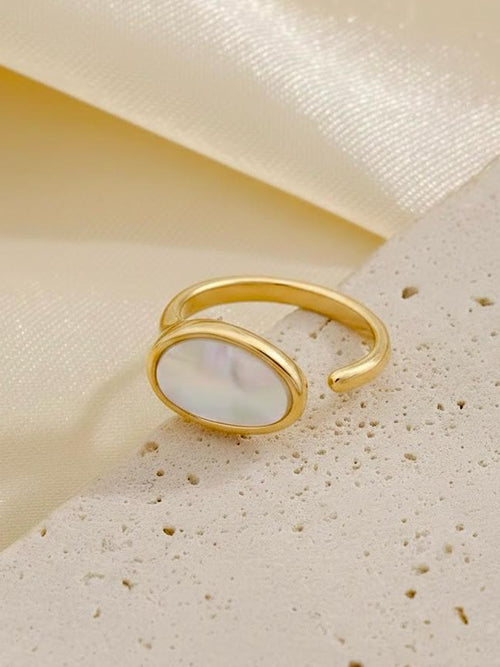 Mother of Pearl Open Ring