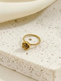 Twisted Rose Ring