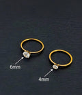 Solitaire Ring Gold