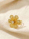 Filigree Flower Ring