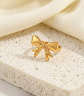 Gold Bow Ring