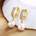 Pearl earrings