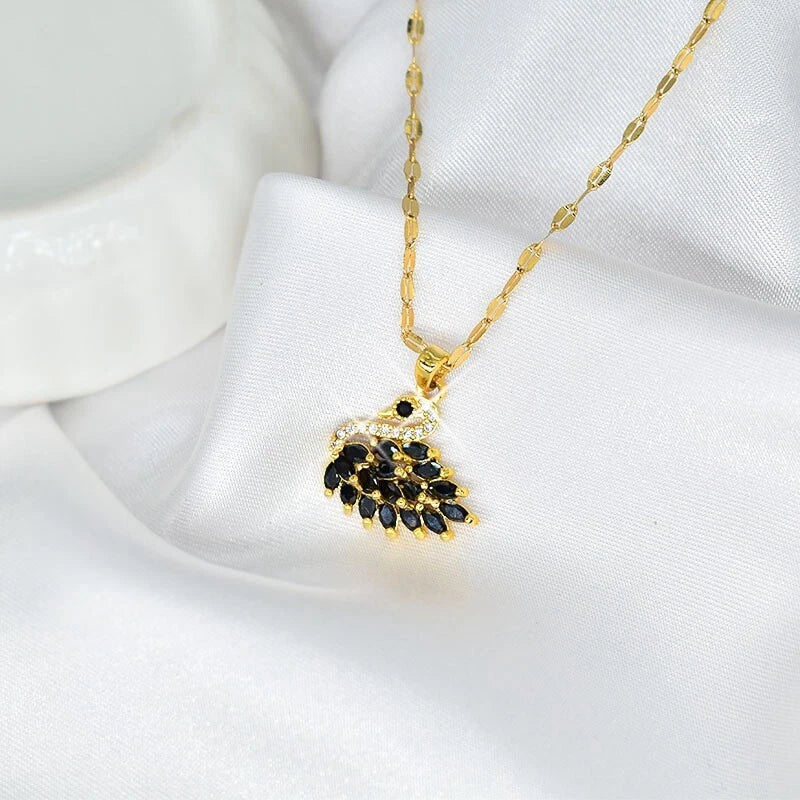 Swan Embrace PENDANT