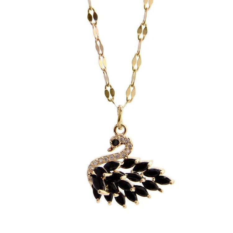 Swan Embrace PENDANT